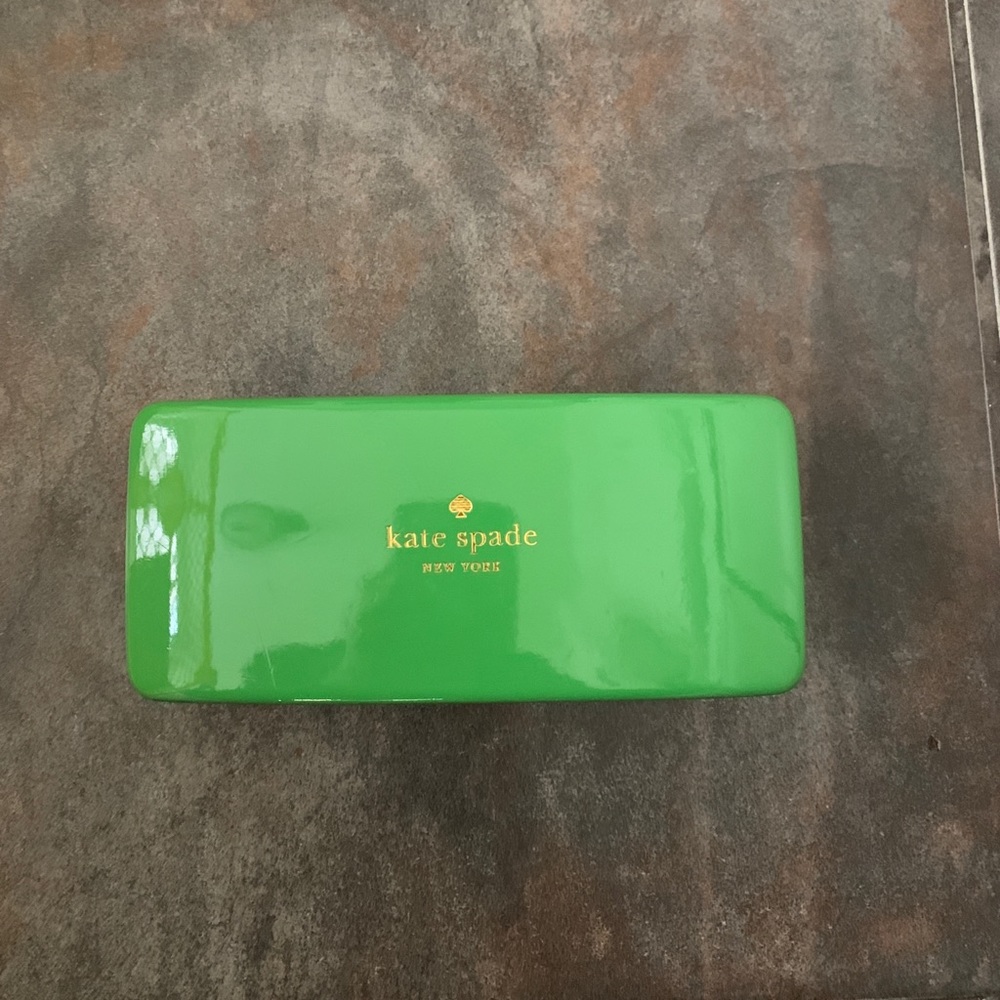 Kate Spade sunglasses case (blue/green)
